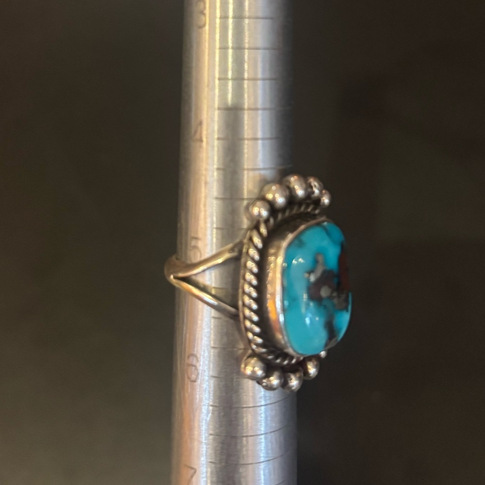 Sterling Silver Turquoise Ring - Picture 5 of 5